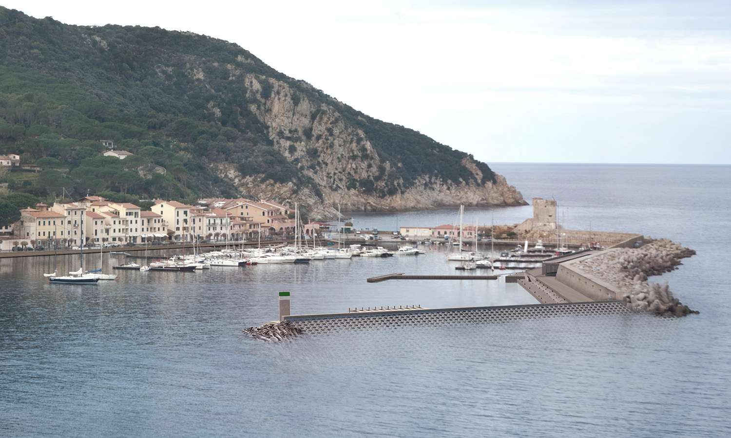 Porto di Marciana Marina - anonimo architettura