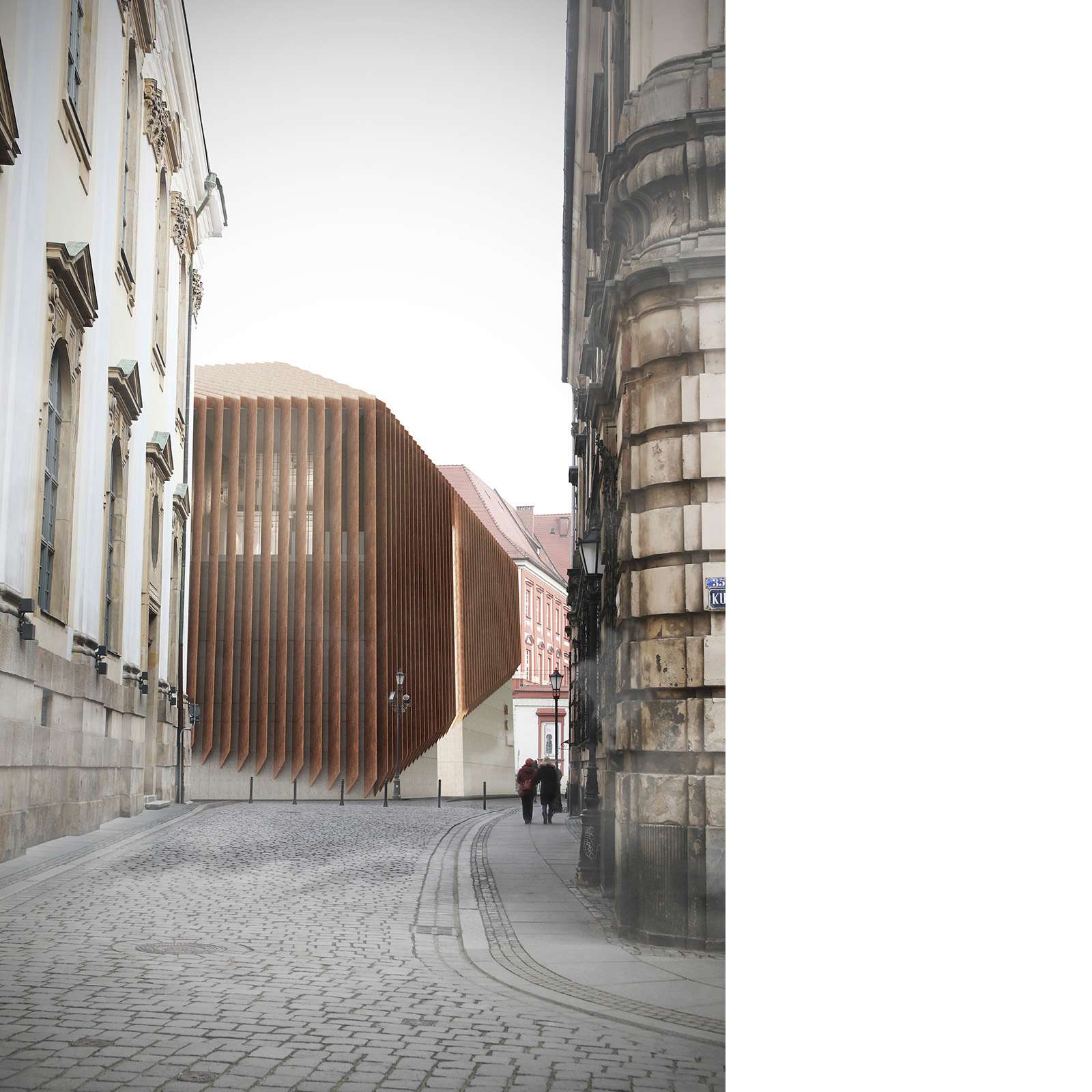 Ossolineum - anonimo architettura