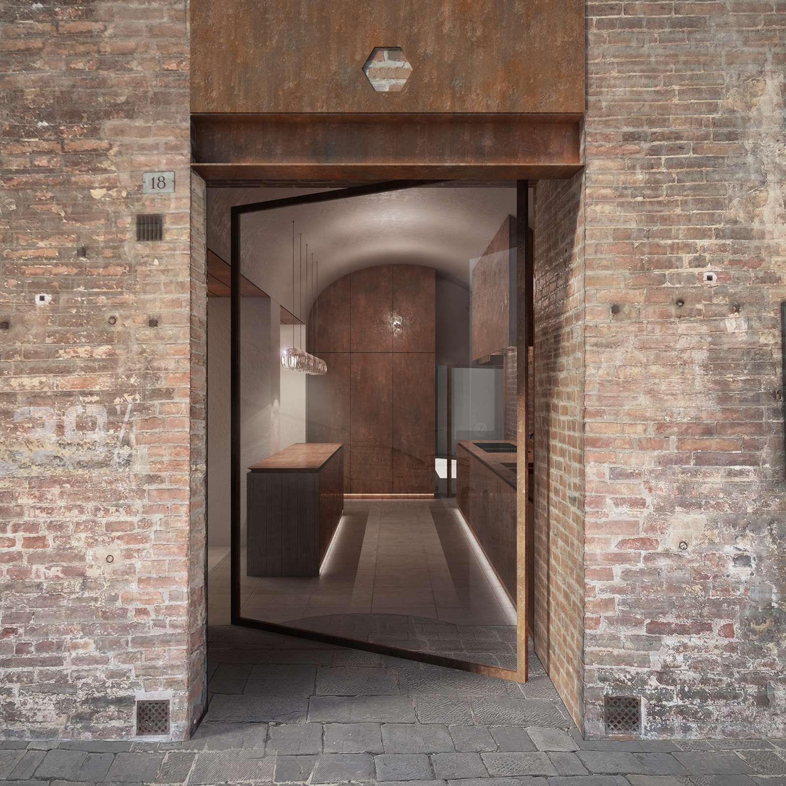 Lavoro anonimo architettura