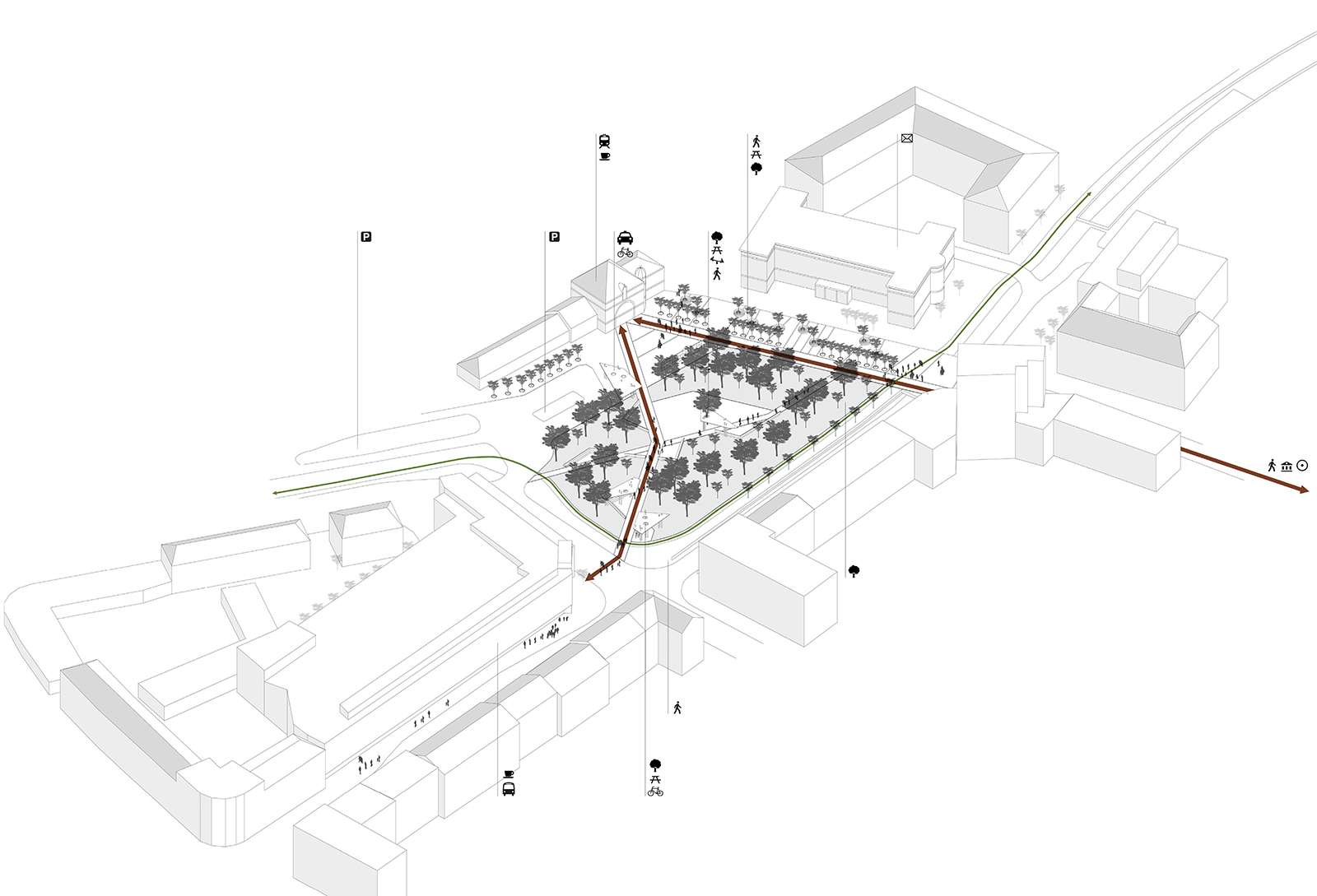 anonimo architettura | Piazza della Stazione