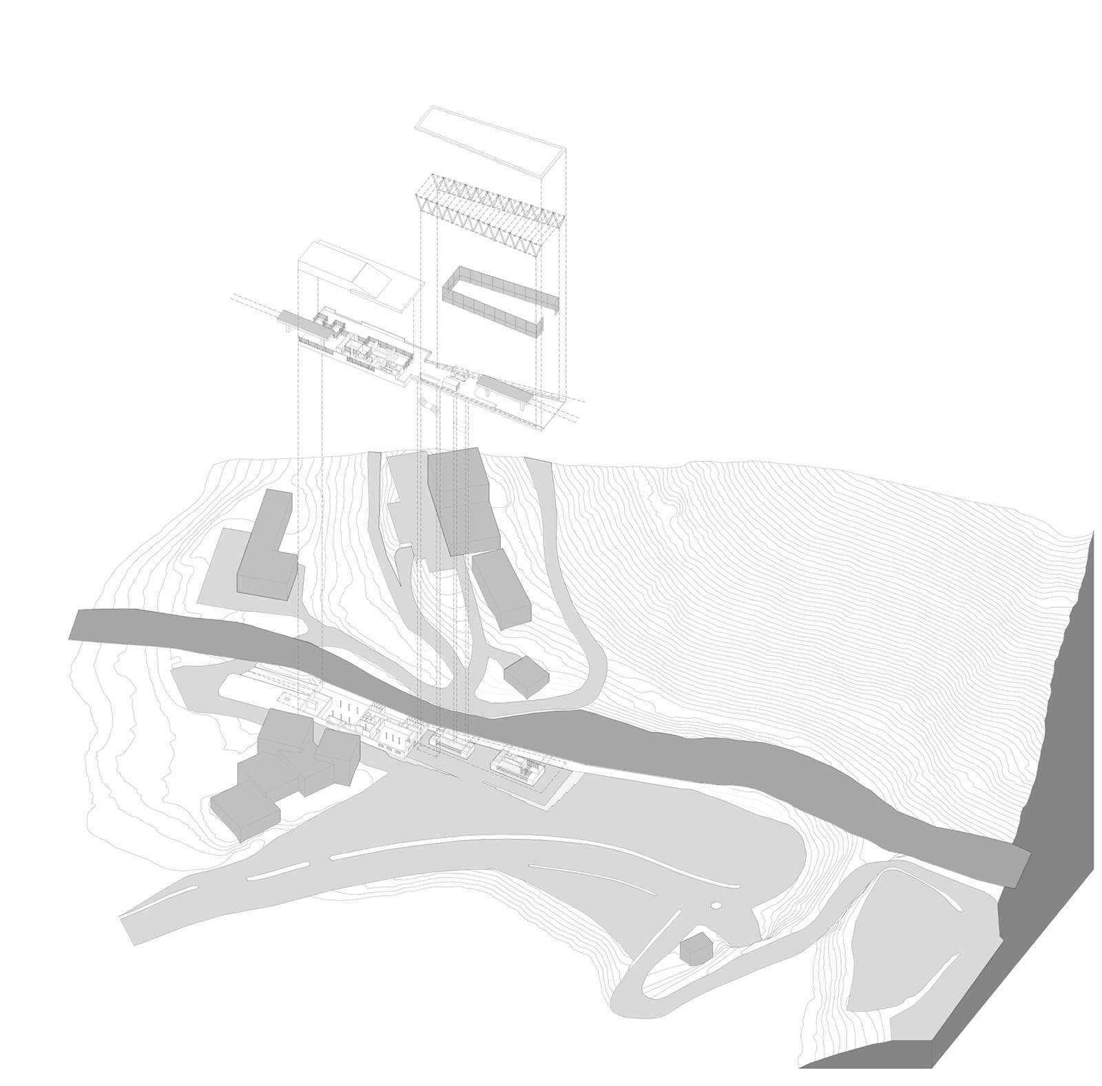 Cabinovia Pila-Couis - anonimo architettura