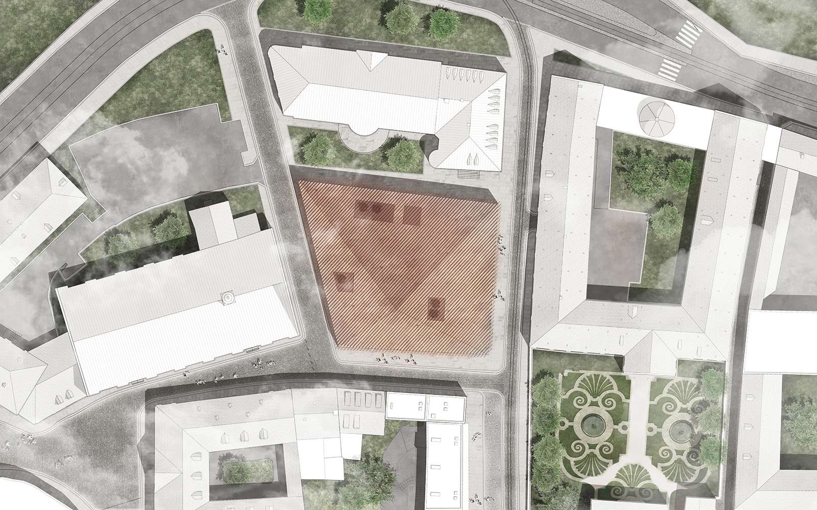 Ossolineum - anonimo architettura