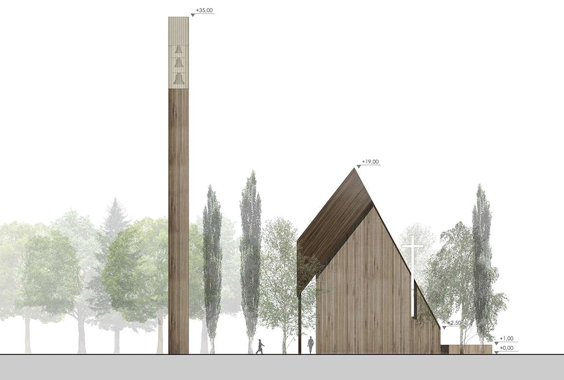 Ylivieskan Kirkko - anonimo architettura