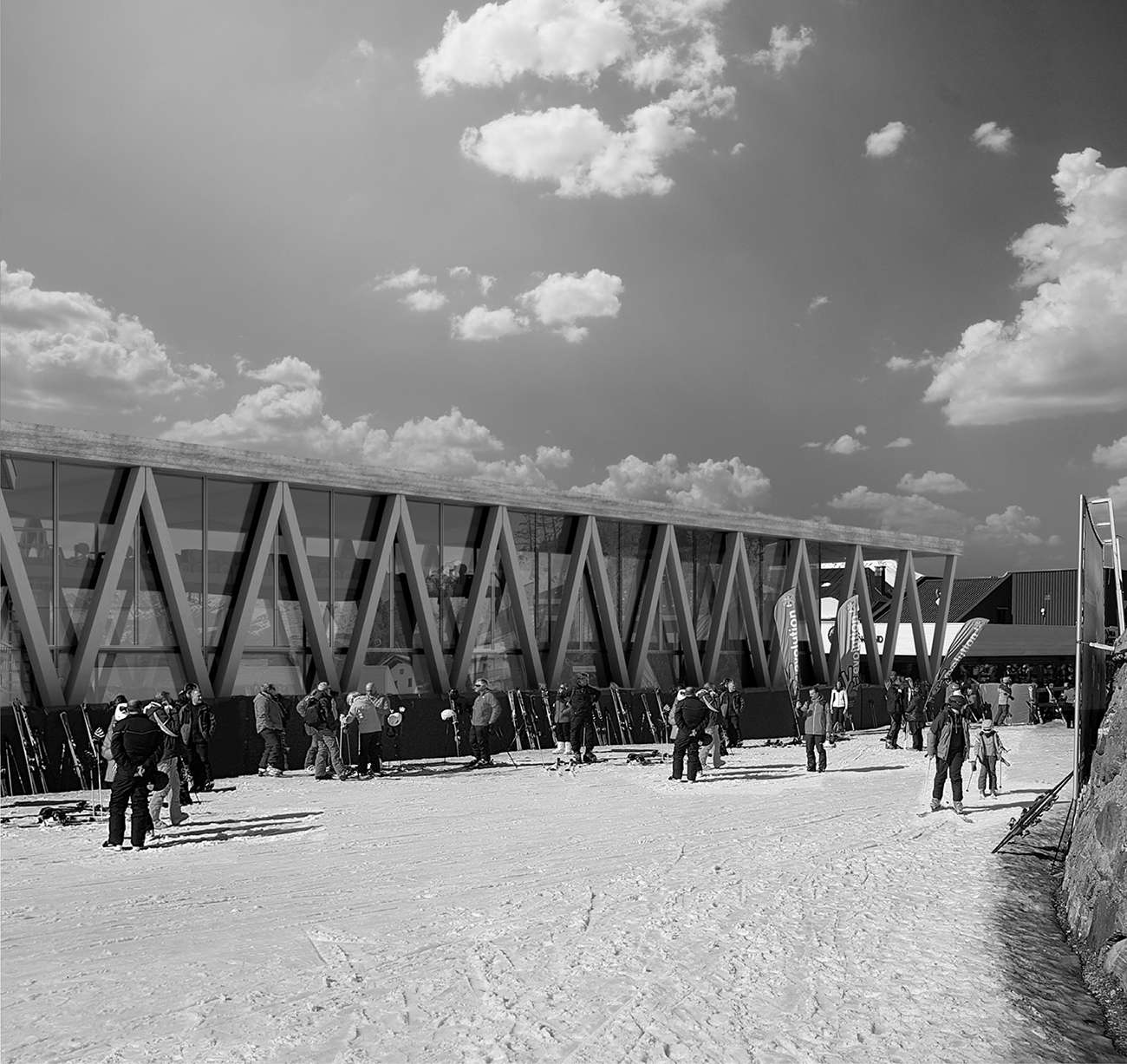 Cabinovia Pila-Couis - anonimo architettura